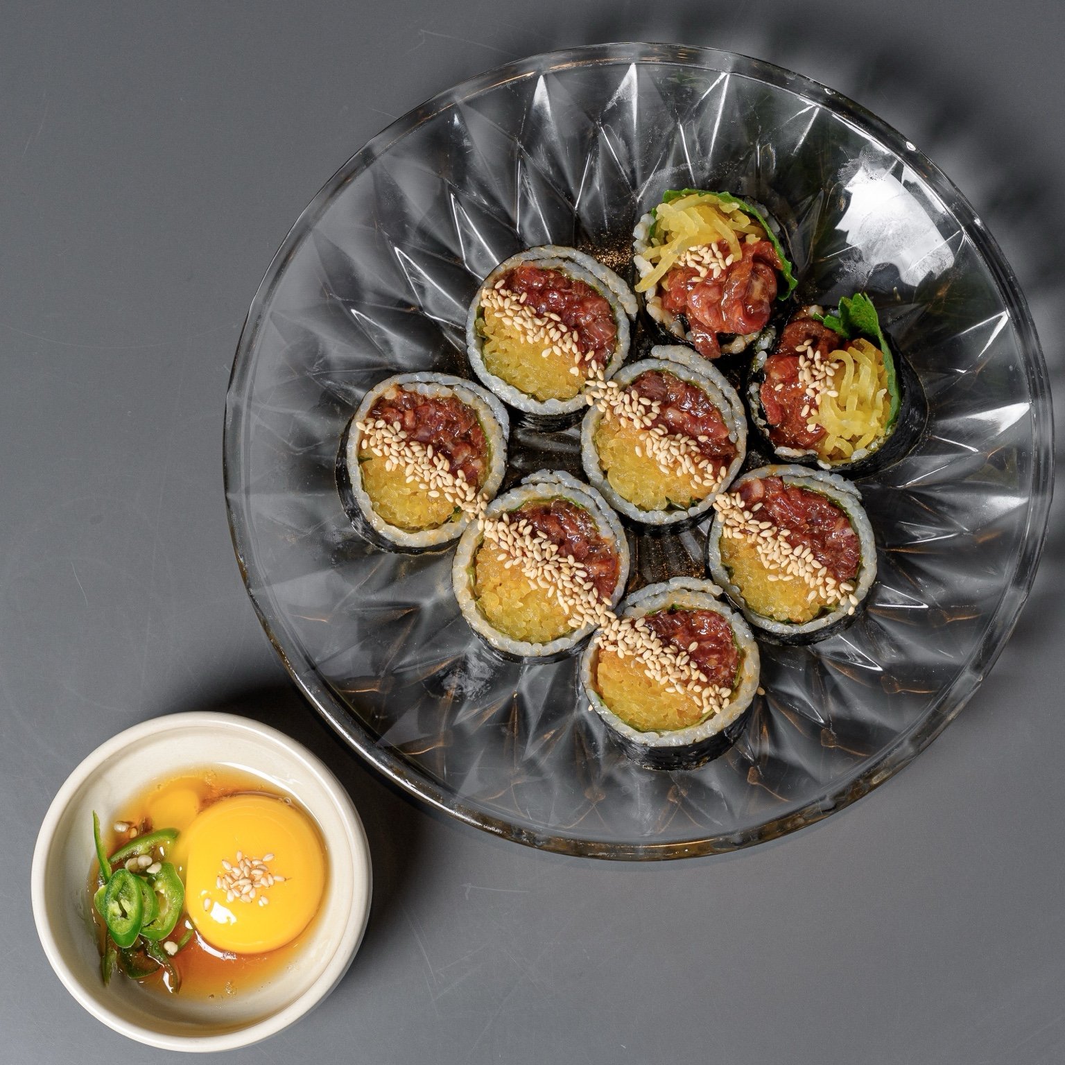 한우 육회 김밥