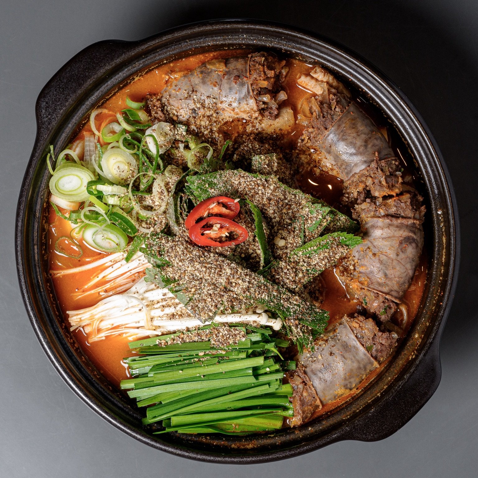 은주 순대 전골